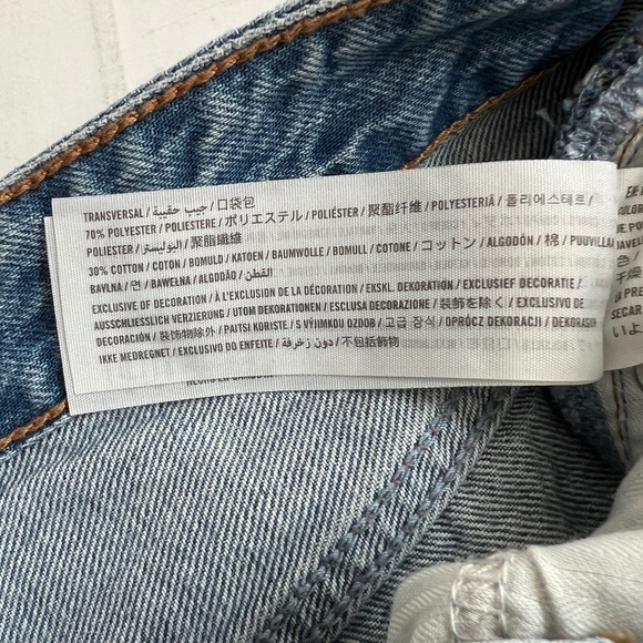 Abercrombie & Fitch Blue Flare Jeans - Picture 5 of 8